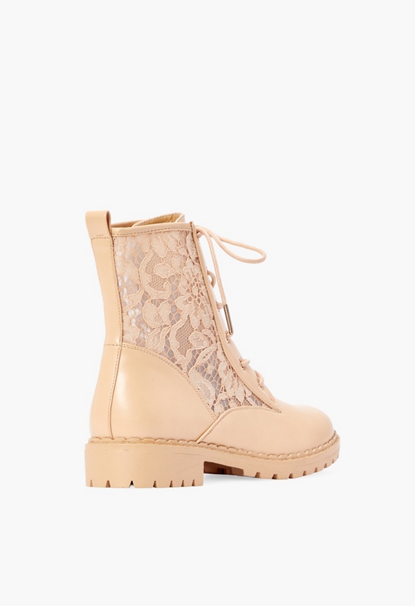 Marina Lace Combat Boot