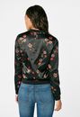 Floral Print Bomber Jacket