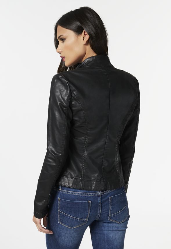Drape Front Jacket in Drape Front Jacket - Get great deals at JustFab