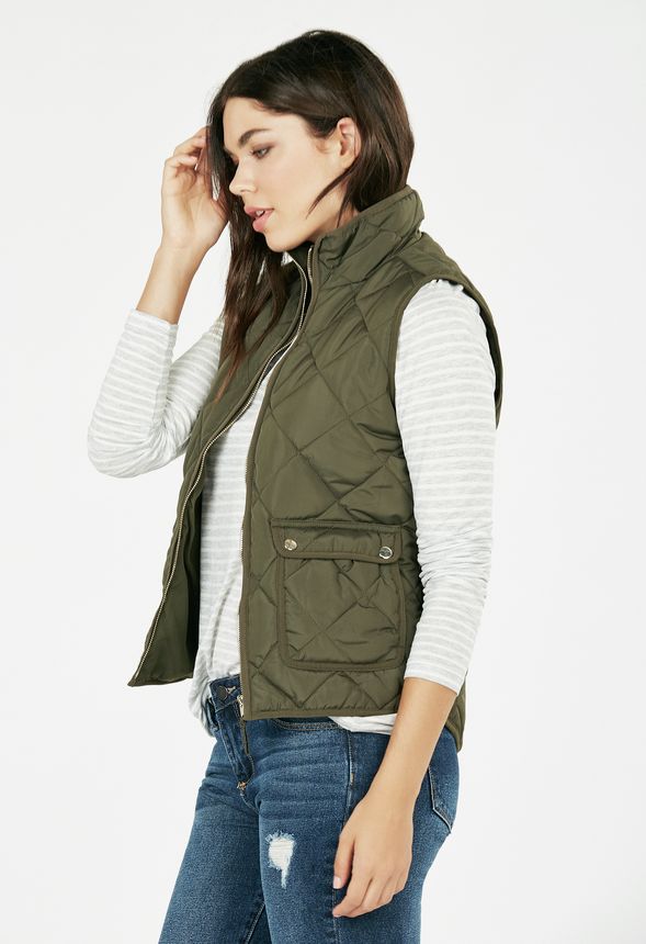 Quilted Nylon Vest Is 75
