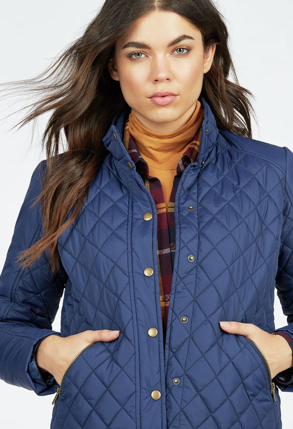 Quilted Jacket in Quilted Jacket Get great deals at JustFab