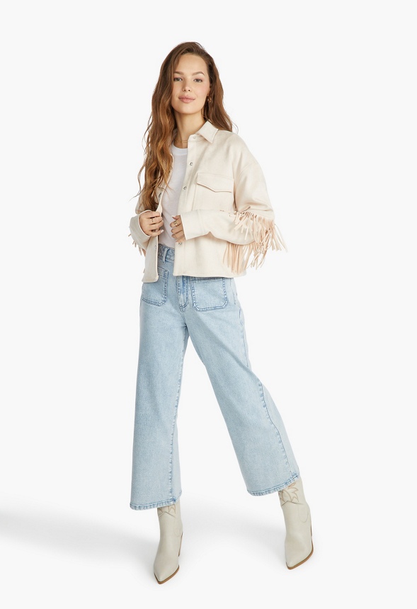 Fringe Suede Jacket