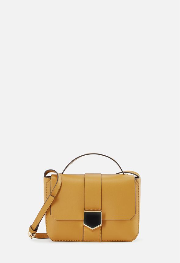 Nice Like Me Crossbody Bag in Camel - Get great deals at JustFab