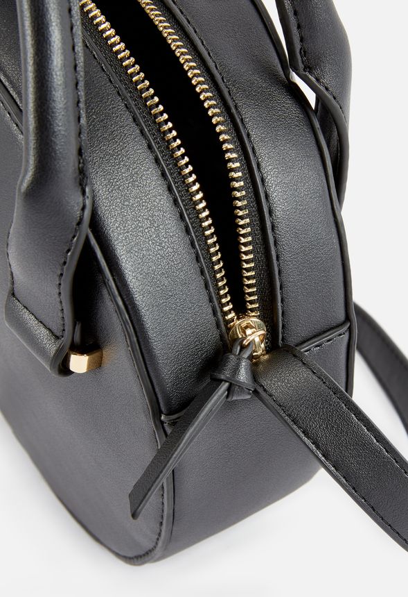 Round Robyn Crossbody Bag in Black - Get great deals at JustFab