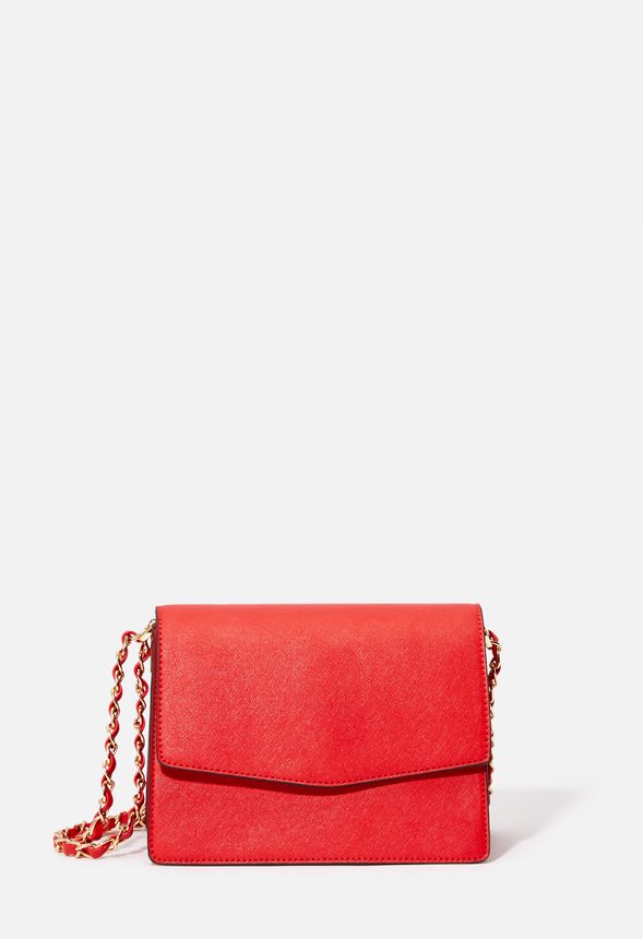 Make It Pop Crossbody Bag in Jester Red - Get great deals at JustFab