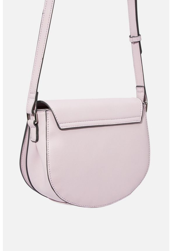 Locked Away Crossbody Bag in Lilac - Get great deals at JustFab