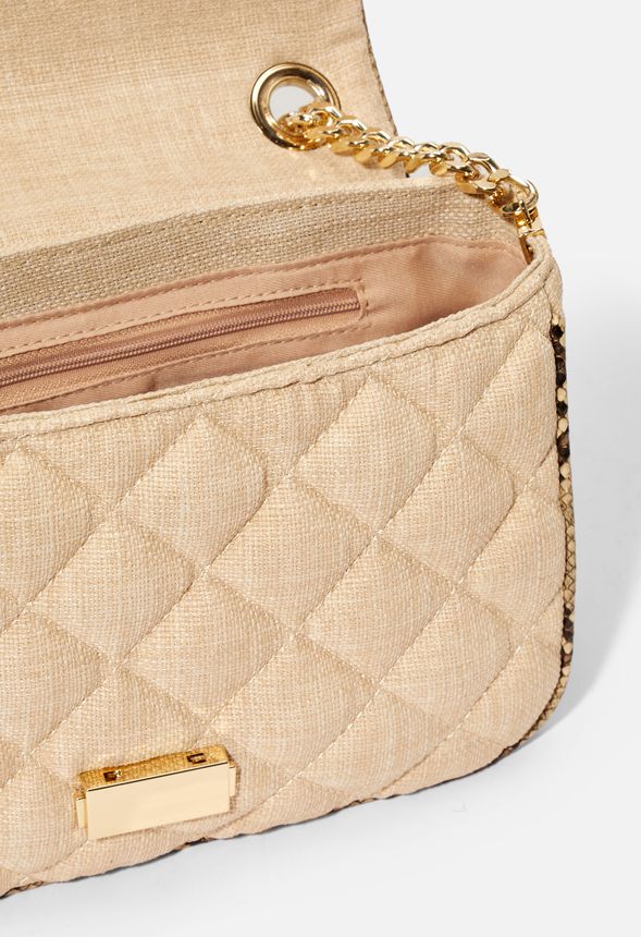 quilted chain crossbody