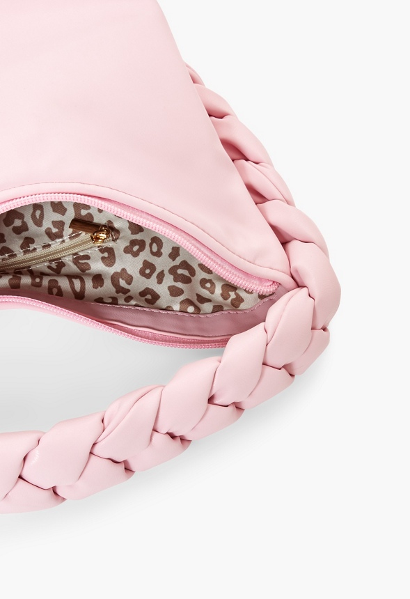 Thick Braided Handle Clutch