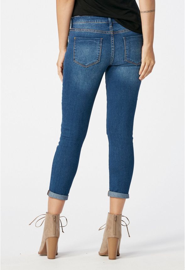 m&s relaxed slim crop jeans