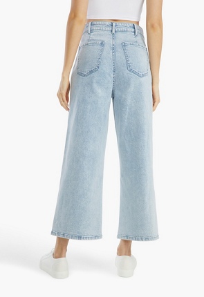 Diana High Rise Crop Flare Jeans