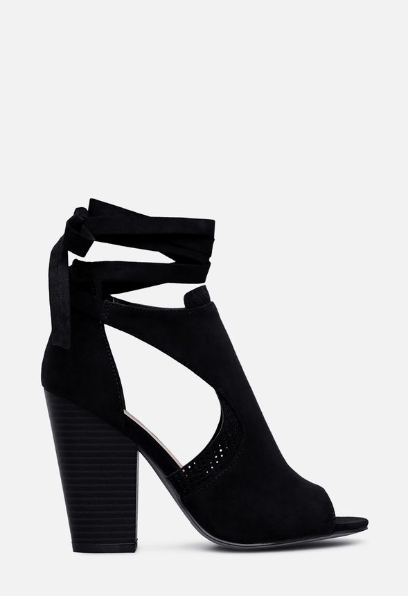 MAKAYLA HEELED SANDAL in Black - Get great deals at JustFab