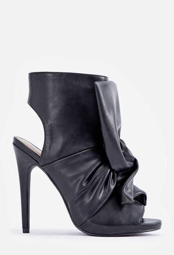 Divine Heeled Sandal in Black - Get great deals at JustFab
