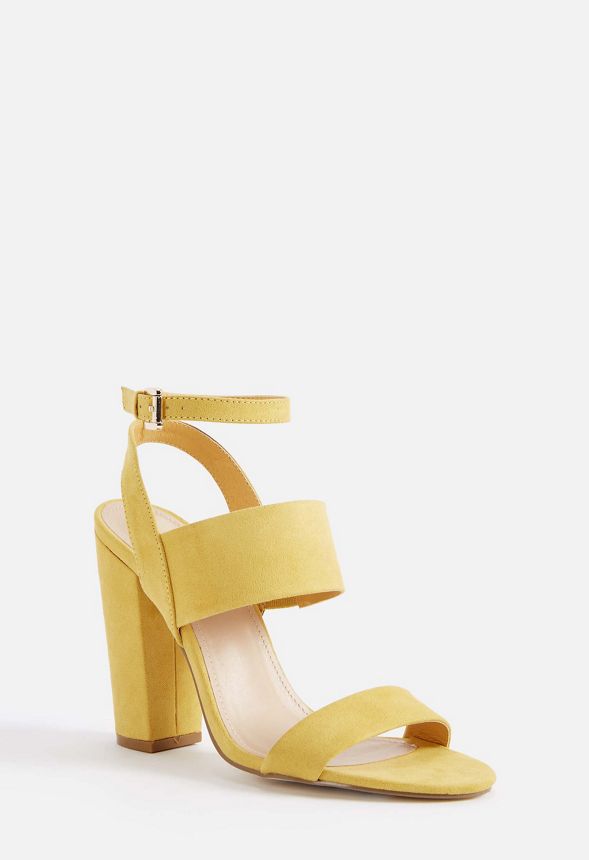 Perenna Heeled Sandal in Freesia - Get great deals at JustFab