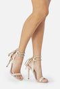 Dascia Rhinestone Lace-Up Heel