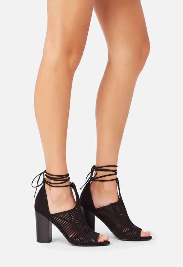 Sole Seduction Caged Heeled Sandal in Sole Seduction Caged Heeled ...