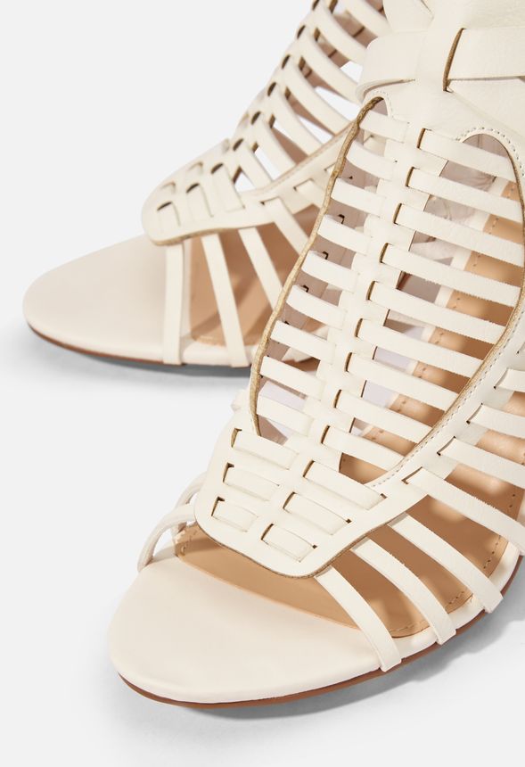 Fashionably Late Caged Heeled Sandal in Fashionably Late Caged Heeled ...