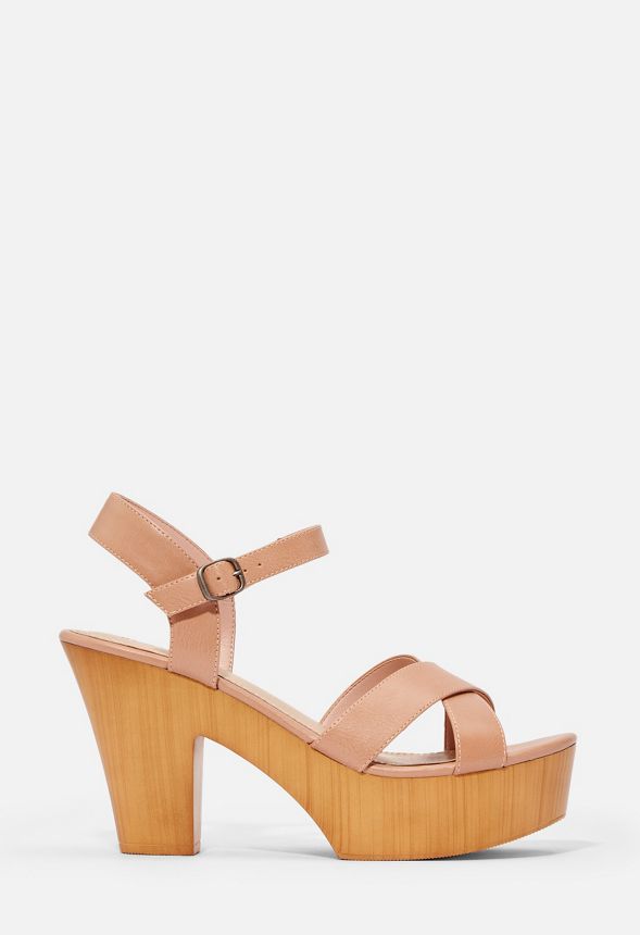 Harley Heeled Sandal in Harley Heeled Sandal - Get great deals at JustFab