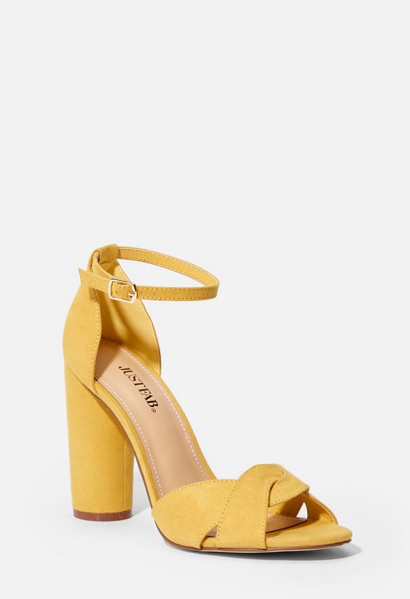 justfab block heels