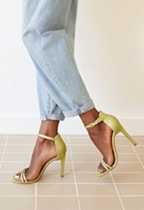 No Time To Waste Stiletto Heeled Sandal