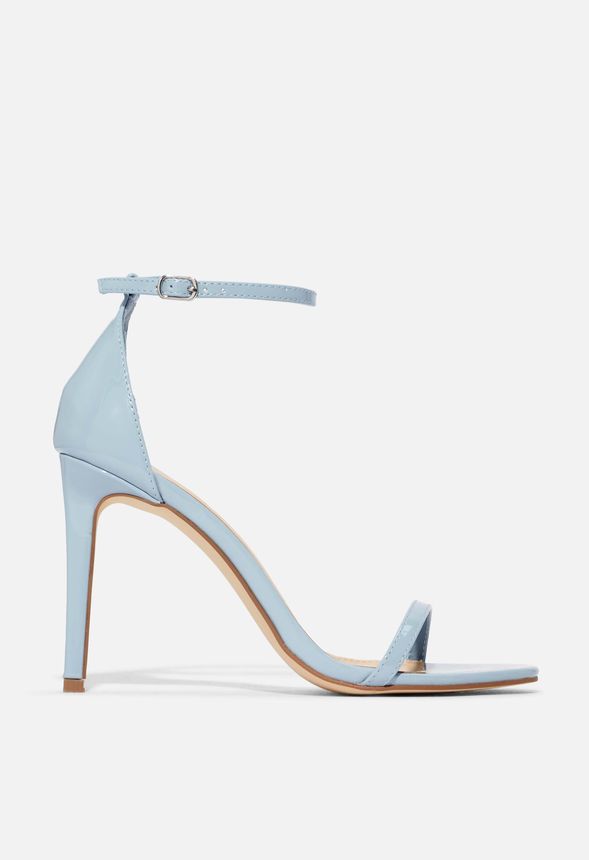 Picture Perfect Heeled Sandal in Light Blue - Get great deals at JustFab
