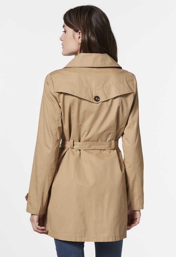 Classic Trench in KHAKI - Get great deals at JustFab