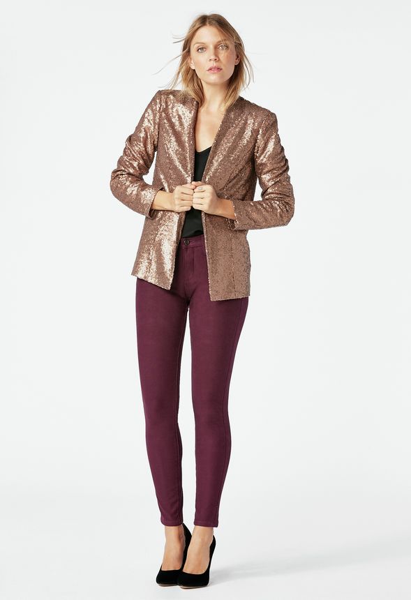 Sequin Blazer in Sequin Blazer - Get great deals at JustFab