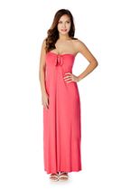 strapless maxi top