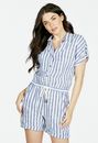 Linen Button Down Romper