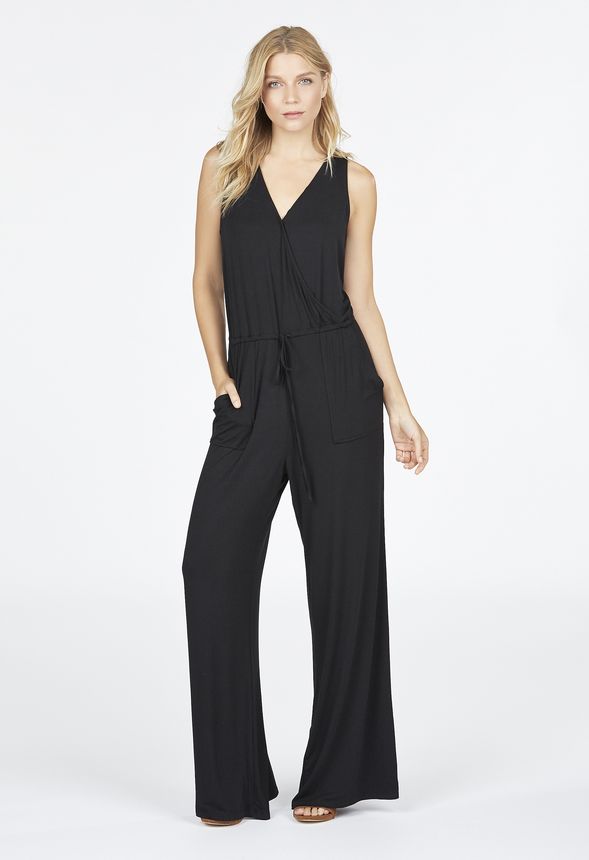 Crossover Knit Jumpsuit in Crossover Knit Jumpsuit - Get great deals at ...