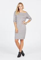 Boat Neck Sweater Dress