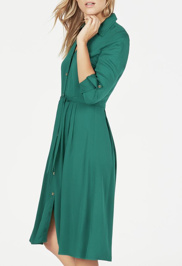 Midi Shirt Dress In Midi Shirt Dress Get Great Deals At Justfab 