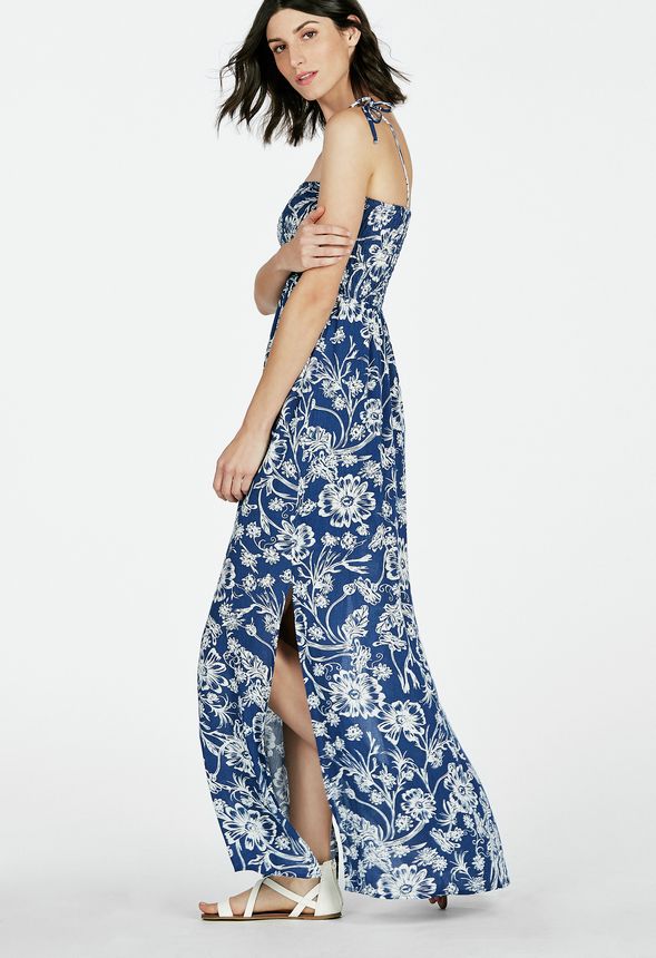 Smocked Maxi Dress in Smocked Maxi Dress - Get great deals at JustFab