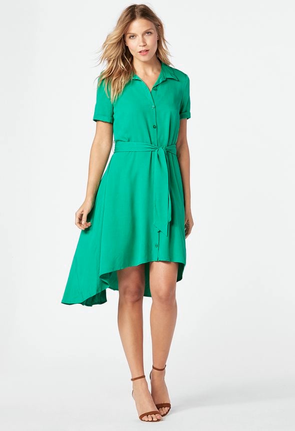 high low shirt dresses