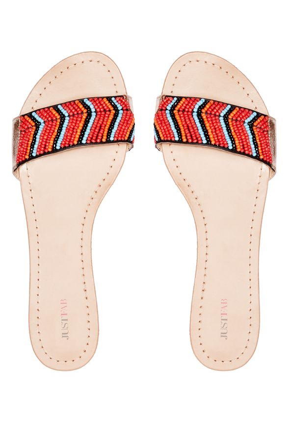 Denise in Red Multi - Get great deals at JustFab