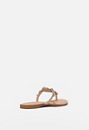 Delisa Jeweled Flat Sandal