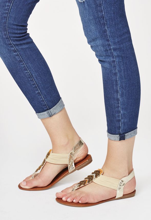 Quellina in Gold - Get great deals at JustFab