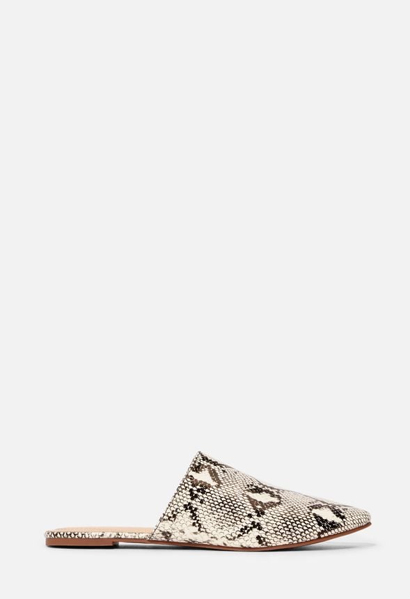 Juju Slip-On Flat in Snake - Get great deals at JustFab