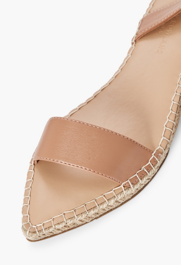 Clio Ankle-Tie Flat Sandal