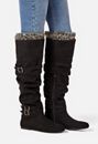 Clemm Sweater Cuff Over-The-Knee Boot