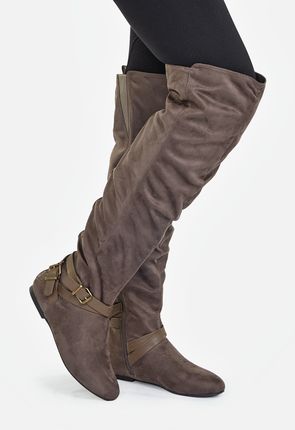 Cheap Thigh High Boots - Flat, Lace Up, Plus Size, High Heel & More!