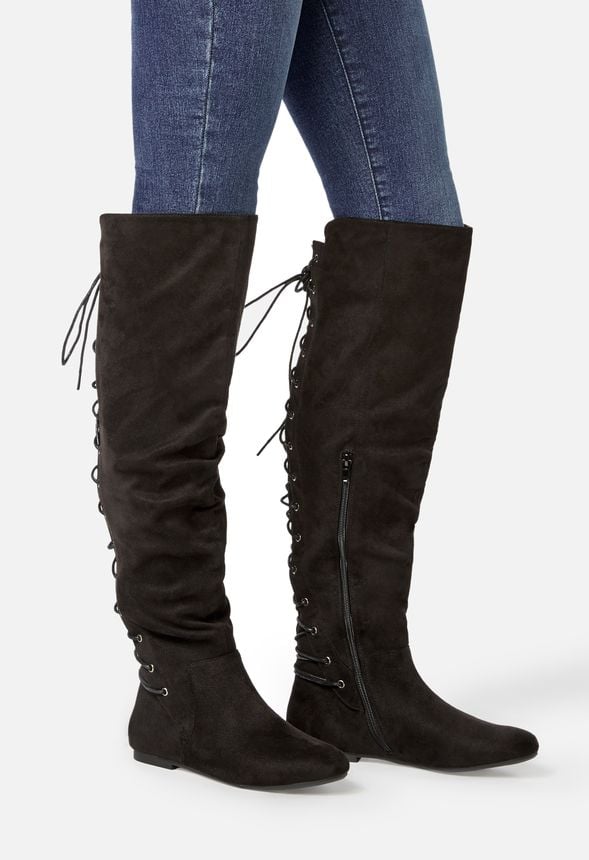 Marian Lace-Up Back Over-The-Knee Boot in Marian Lace-Up Back Over-The ...