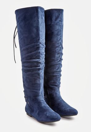 Marian Lace-Up Back Over-The-Knee Boot 