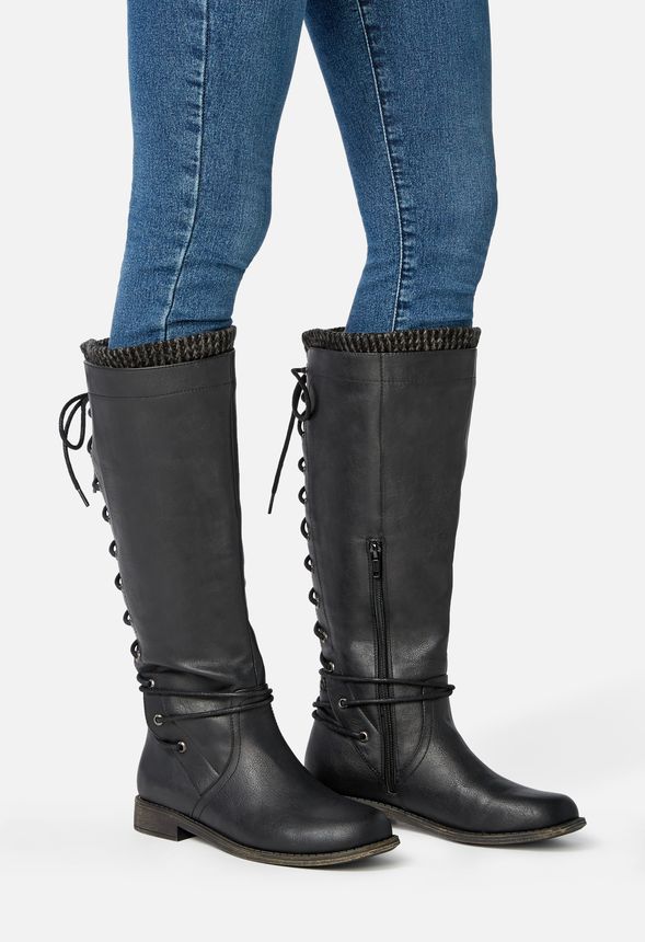 Elettra Corset Boot in Elettra Corset Boot - Get great deals at JustFab