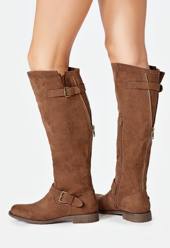 Bayley Flat Boot in Bayley Flat Boot - Get great deals at JustFab