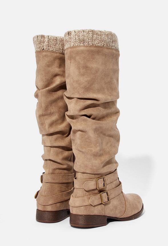 pilar sweater cuff boots