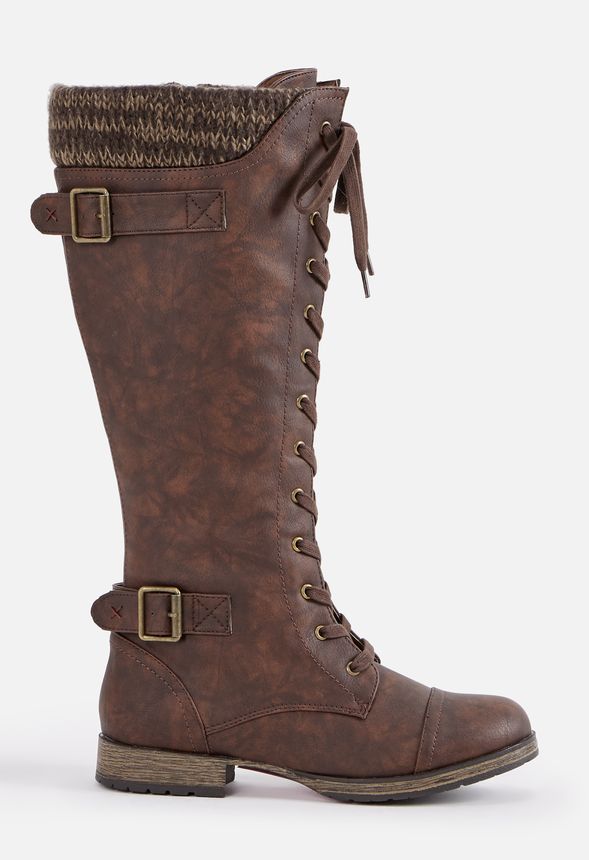 Athena Flat Boot in Athena Flat Boot - Get great deals at JustFab