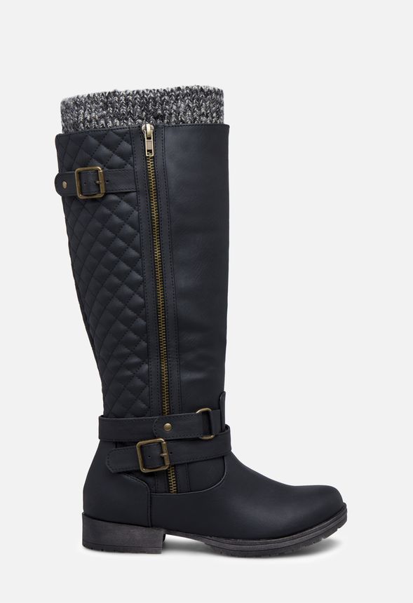 finley quilted flat boot