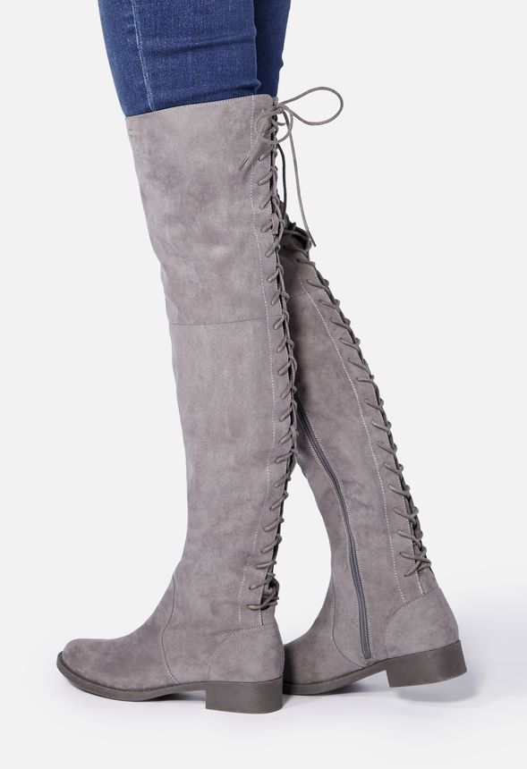 Arnella Flat Boot in Arnella Flat Boot - Get great deals at JustFab