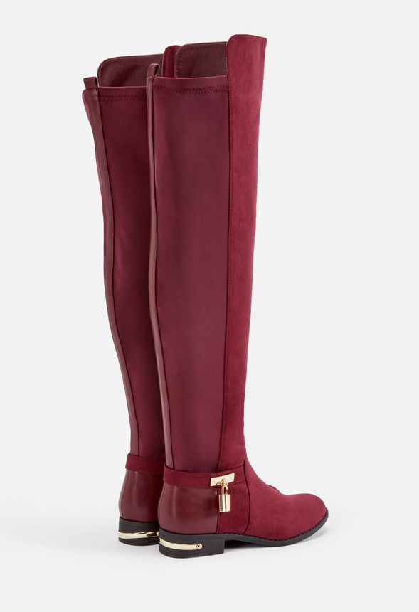 shaelynne over the knee riding boot