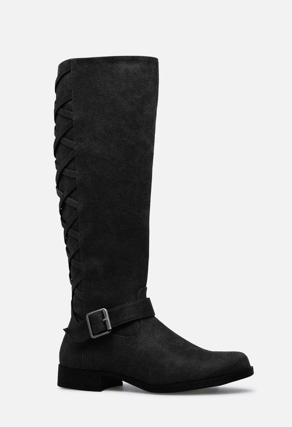 Short Style Ankle Motorcycle Leather Boots Black, UK 11//Euro 45